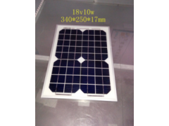 单晶10W太阳能板生产厂家  XN-18V10W-M图1
