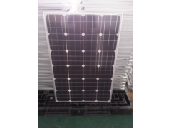 厂家专业生产单晶100W太阳能板  XN-18V100W-M图1