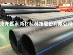 大口径市政给水用PE管现货 埋地优质聚乙烯管道图1