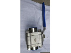 304不锈钢高压焊接球阀图1