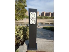 恋途 水电桩 HW-11 房车营地充电桩  岸电箱 水电柱图1