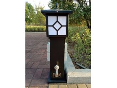 恋途 水电桩 HW-12 房车营地充电桩  岸电箱 水电柱图1