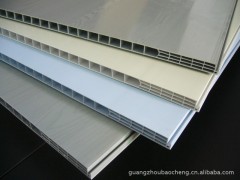 塑钢中空柜体板生产线PVC发泡橱柜板设备图1