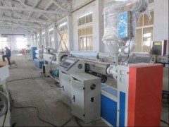 PE碳素螺旋管设备_预应力桥梁螺旋波纹管生产线图1