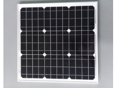 单晶40W太阳能板生产厂家  XN-18V40W-M图1