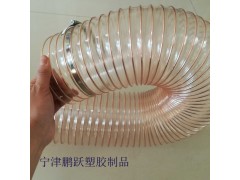 廊坊450mm大口径化工厂通风排烟排气伸缩波纹软管供应图1