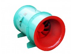 地下隧道通风换气混流式带消声器HL3系列图1