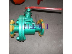 手动搪瓷放料球阀 Q41TC-10 DN50图1