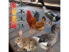 定制家禽底床钢丝网  鸡鸭鹅钢网脚踏垫  白钢轧花网图1
