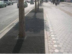 燕航绿化格栅30mm绿化树池玻璃钢格栅供应商图1