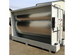 厂家热销水帘柜 工业水帘柜 无泵水帘慕 博远直销图1