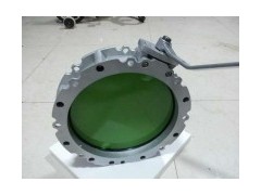 铸铝 手动粉体蝶阀型号图1