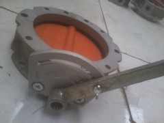 料仓粉体专用手动蝶阀图1