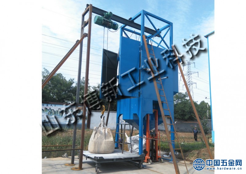 吨袋水泥拆包机1