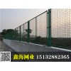 河北鑫海1.2米高草绿色浸塑桥梁防抛网
