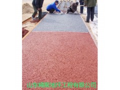 耐磨透水地坪施工选择山东精聚图1