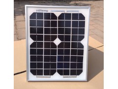 (15W10W-12V)单晶硅太阳能电池板长期供应图1