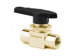 厂家直销黄铜1件式40系列球阀NPT 内螺纹，活负载图1