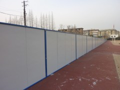 围挡施工挡板护栏围栏工地地铁建筑工程围墙PVC彩钢铁皮图1