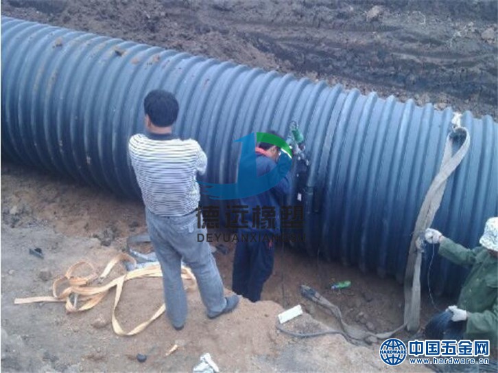 钢带HDPE管06