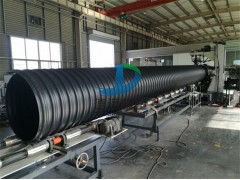 新安钢带螺旋波纹管800价格  钢带波纹管连接视频图1