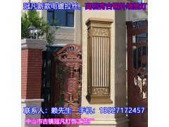 电镀壁灯仿云石壁灯新中式外墙壁灯复古庭院壁灯图1