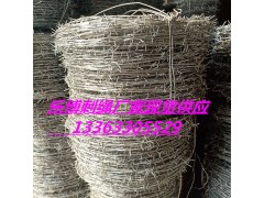 贵州单根拧丝刺绳云南草原刺铁丝现货陕西绿色盘丝铁蒺藜图1