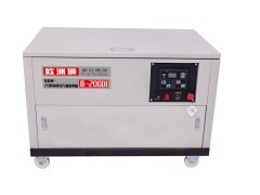 医院备用20千瓦静音汽油发电机图1