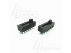 皓通两极五位12脚无耳波动开关H25-0325PC图1