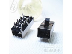 皓通双极三位8脚电风扇SS23H24波动开关图1