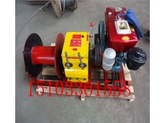 腾维电力机具厂机动角膜 双卷筒机动绞磨图1
