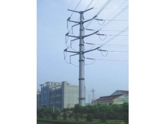 10米双回路电力钢杆 钢管杆 直线钢杆 转角钢杆 打桩施工图1