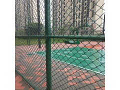 番禺铁丝网厂家直销体育场勾花铁丝围栏网 菱形勾花网护栏图1