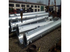 19米电力钢杆 钢管杆 直线钢杆 转角钢杆 打桩施工图1