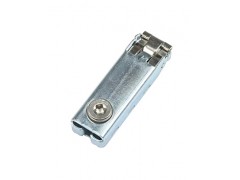 展会专用八棱柱锁件,扁铝锁,展览配件,铁皮三卡锁配件图1