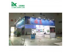 展览立柱 圆弧柱 180°70扁铝 120方柱 六棱柱图1