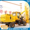 高速公路护栏打桩机建筑工程装载护栏打桩拔桩钻孔空压机一体机