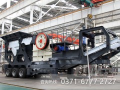 春色撩人,移动环保碎石机让你赚钱踏青两不误图1