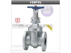 125FCL,10FCL日本北泽铸铁法兰闸阀图1