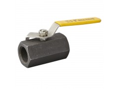 一片式碳钢六角球阀图1