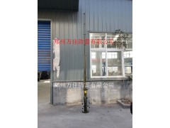 便携式可移动升降避雷针,10米电动通信天线升降杆图1