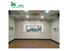 无缝展墙安装销售八棱柱展板销售书画展板图1