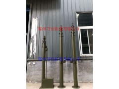 通信车载天线升降杆,12米手摇升降式避雷针图1