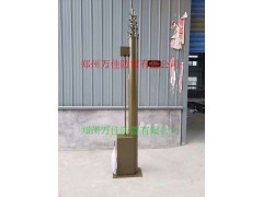 通信车载方舱天线升降杆，25米手电一体式升降避雷针图1