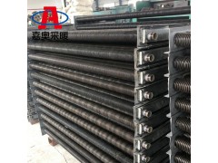 蒸汽翅片管散热器@翅片管散热器型号@工业钢制翅片散热片图1