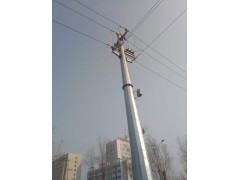 沈阳市 10kv电力钢杆 35kv电力钢杆图1