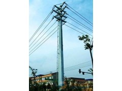 湘潭市 10kv电力钢管杆 35kv电力钢管杆 益瑞钢杆图1