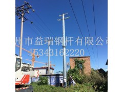 十堰市双回路耐张钢杆 18米耐张钢杆批发图1