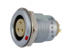 沿溪连接器3芯母座航空接插件仪器信号传输采集器工业设备连接口图1