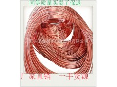 供应高品质铜覆钢圆钢水平连铸接地圆线自产自销一体化图1